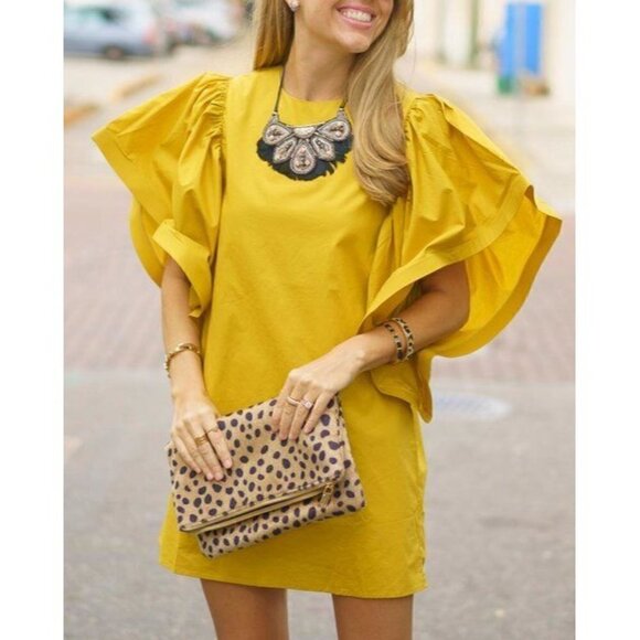 Stella & Dot Constantine Feather Necklace Black - Picture 10 of 12